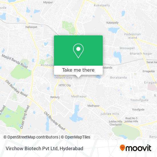 Virchow Biotech Pvt Ltd map