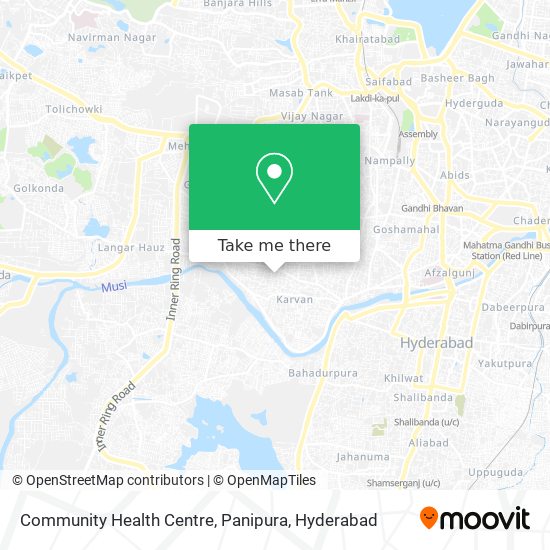 Community Health Centre, Panipura map