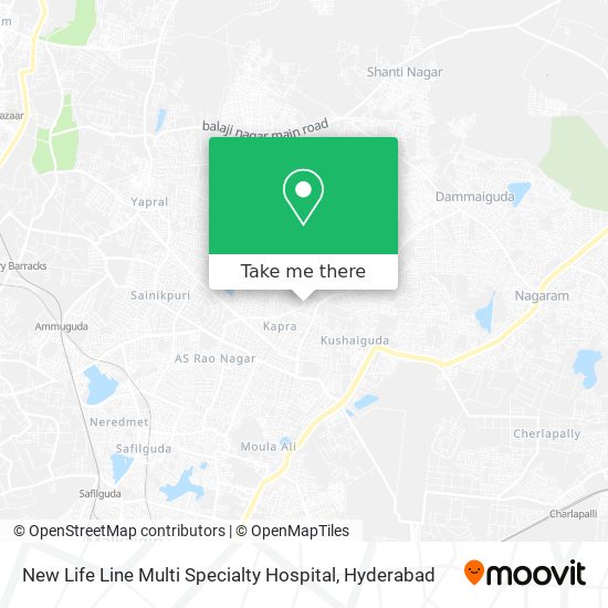 New Life Line Multi Specialty Hospital map