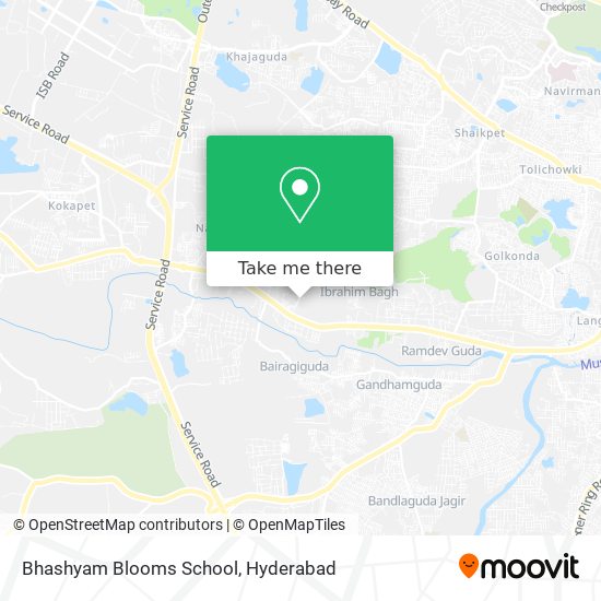 Bhashyam Blooms School map