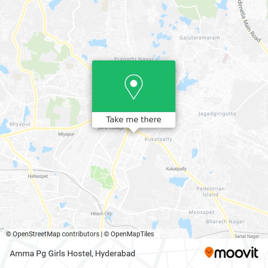 Amma Pg Girls Hostel map