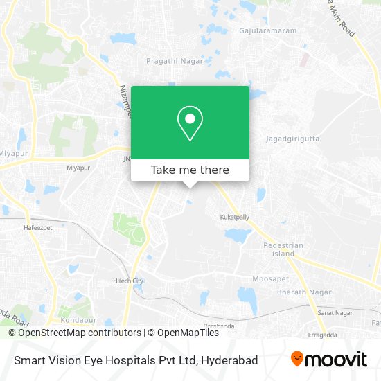 Smart Vision Eye Hospitals Pvt Ltd map