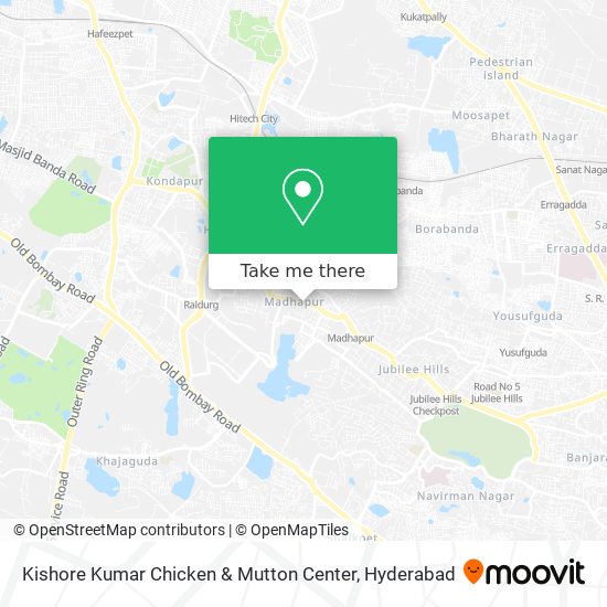 Kishore Kumar Chicken & Mutton Center map