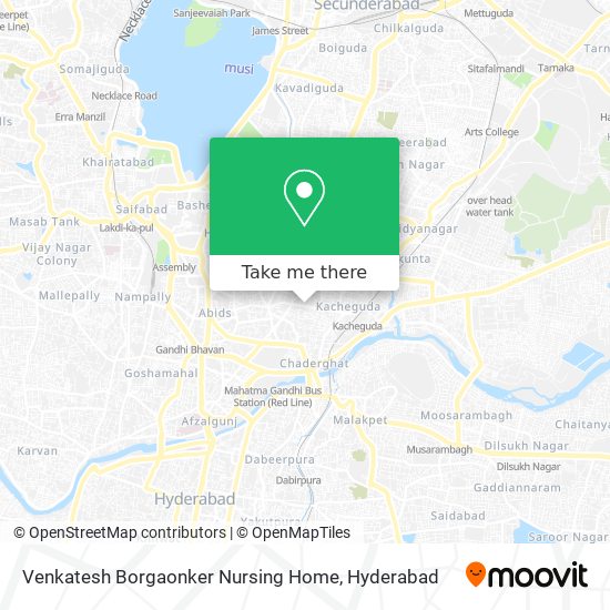 Venkatesh Borgaonker Nursing Home map