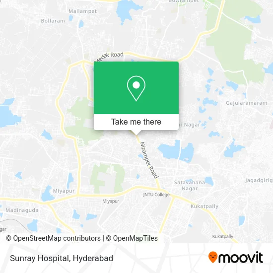 Sunray Hospital map