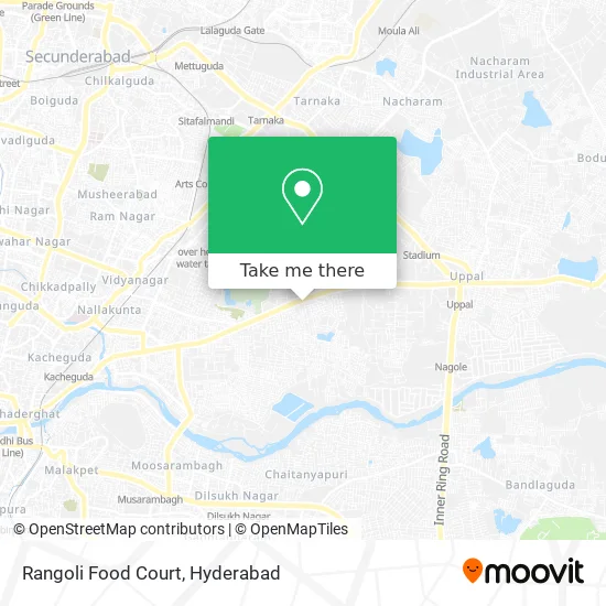 Rangoli Food Court map