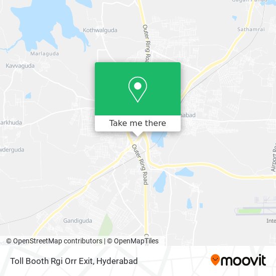Toll Booth Rgi Orr Exit map
