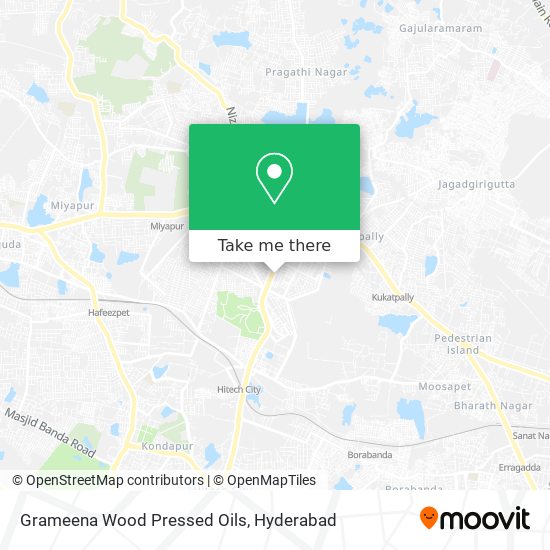 Grameena Wood Pressed Oils map