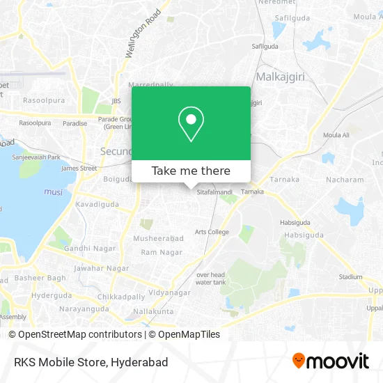 RKS Mobile Store map