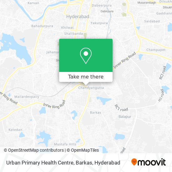 Urban Primary Health Centre, Barkas map