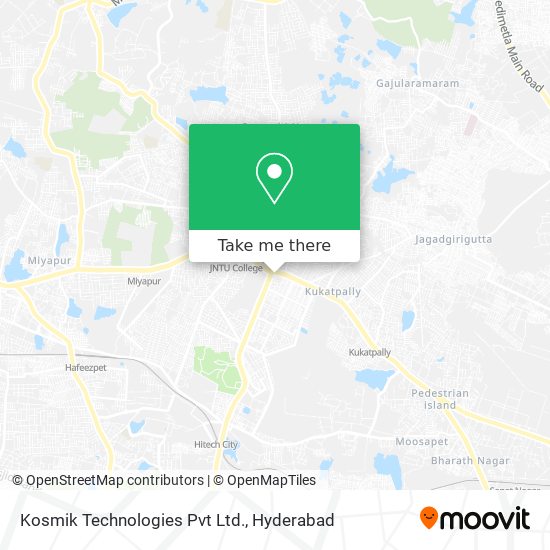 Kosmik Technologies Pvt Ltd. map