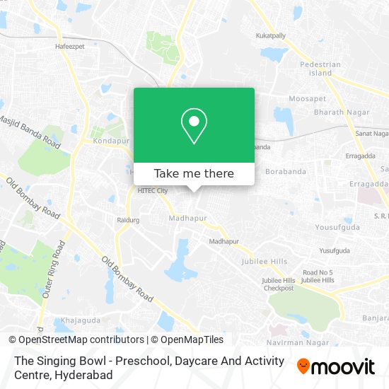 The Singing Bowl - Preschool, Daycare And Activity Centre map