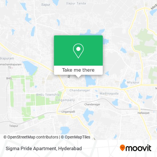 Sigma Pride Apartment map