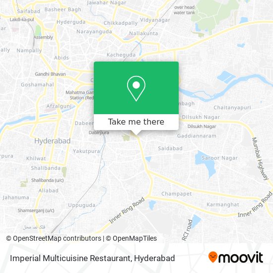 Imperial Multicuisine Restaurant map