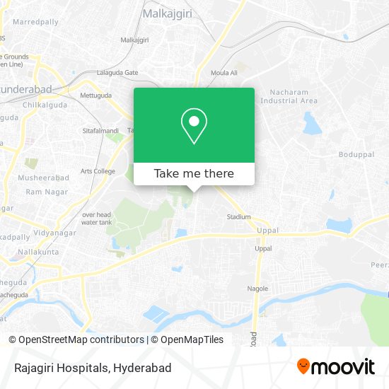 Rajagiri Hospitals map