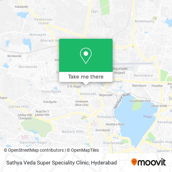 Sathya Veda Super Speciality Clinic map