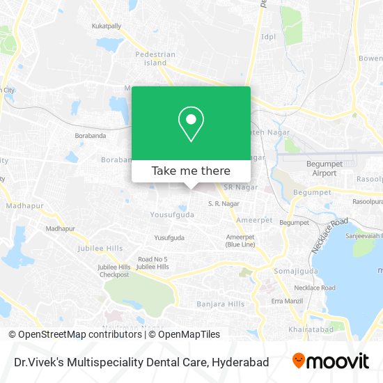 Dr.Vivek's Multispeciality Dental Care map