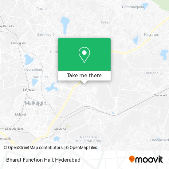 Bharat Function Hall map