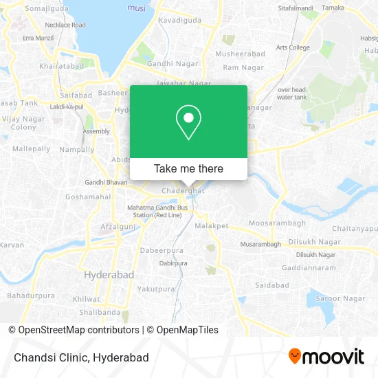Chandsi Clinic map