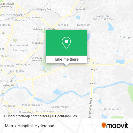 Matrix Hospital map