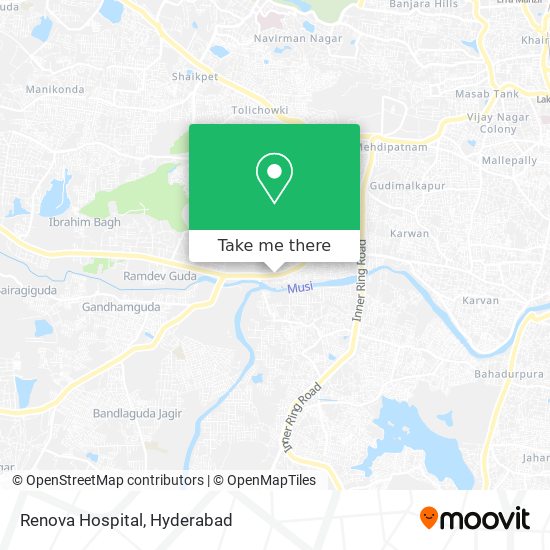 Renova Hospital map