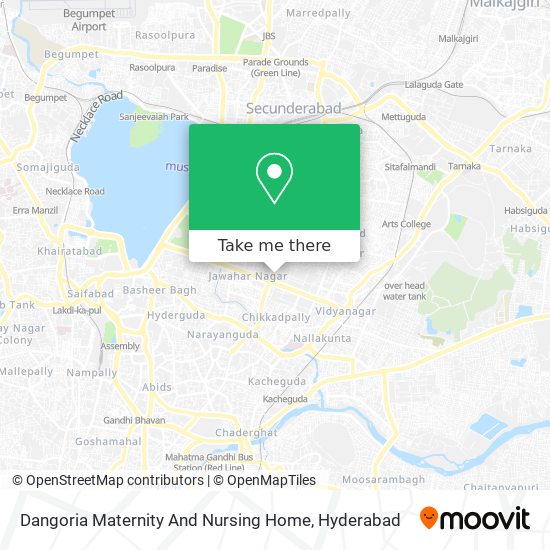Dangoria Maternity And Nursing Home map