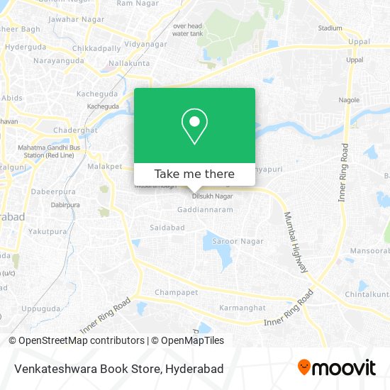 Venkateshwara Book Store map