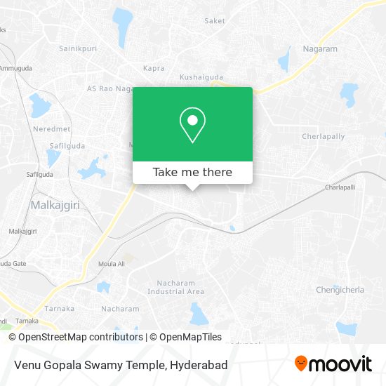 Venu Gopala Swamy Temple map