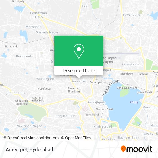 Ameerpet map