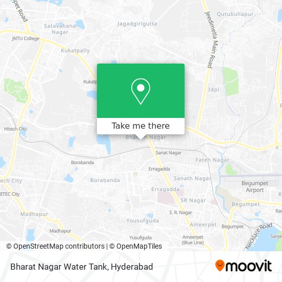Bharat Nagar Water Tank map