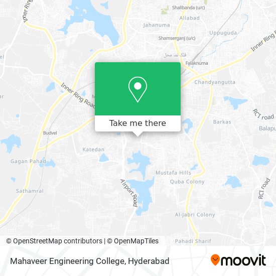 Mahaveer Engineering College map