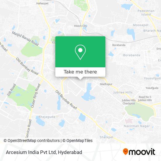 Arcesium India Pvt Ltd map