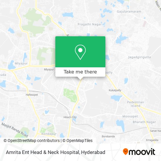 Amrita Ent Head & Neck Hospital map