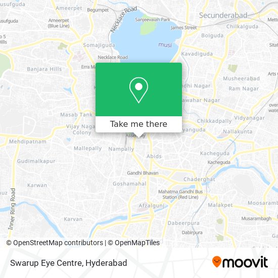 Swarup Eye Centre map