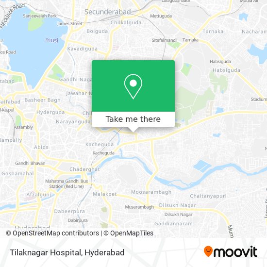 Tilaknagar Hospital map