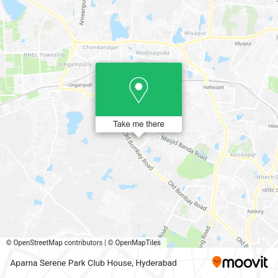 Aparna Serene Park Club House map