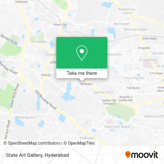 State Art Gallery map