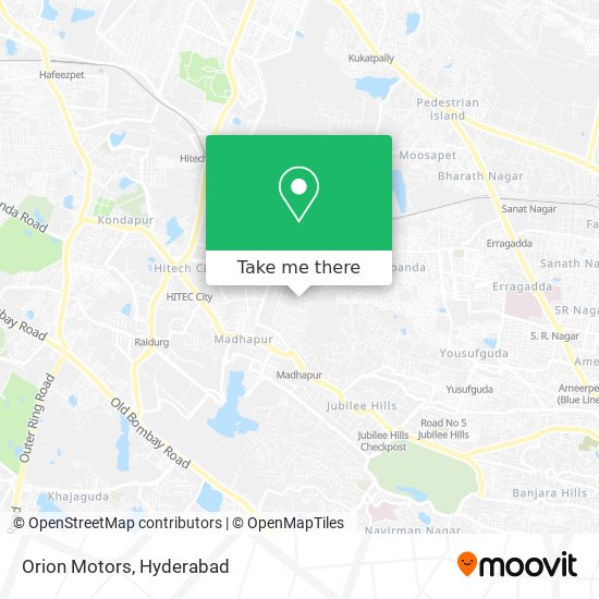 Orion Motors map