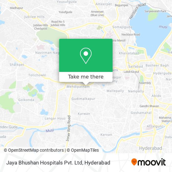 Jaya Bhushan Hospitals Pvt. Ltd map