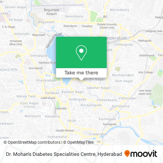 Dr. Mohan's Diabetes Specialities Centre map