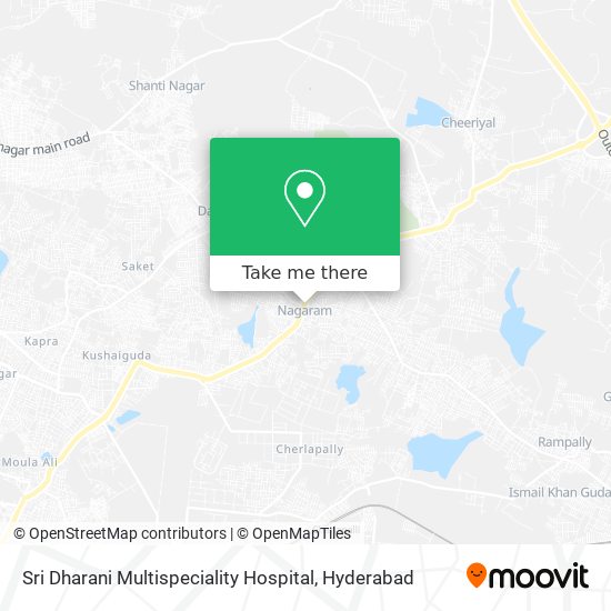 Sri Dharani Multispeciality Hospital map