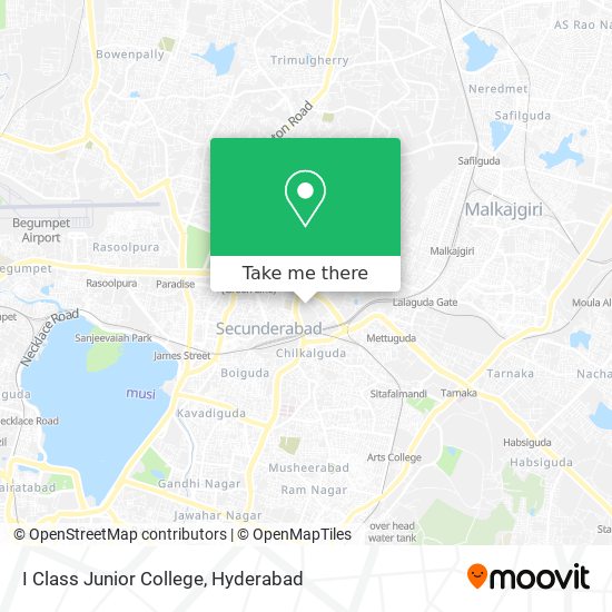 I Class Junior College map