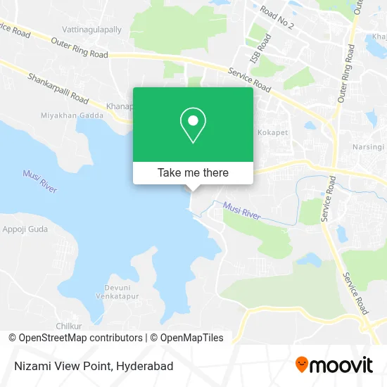 Nizami View Point map