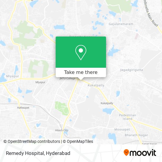 Remedy Hospital map