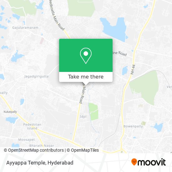 Ayyappa Temple map