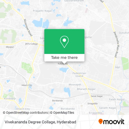 Vivekananda Degree Collage map