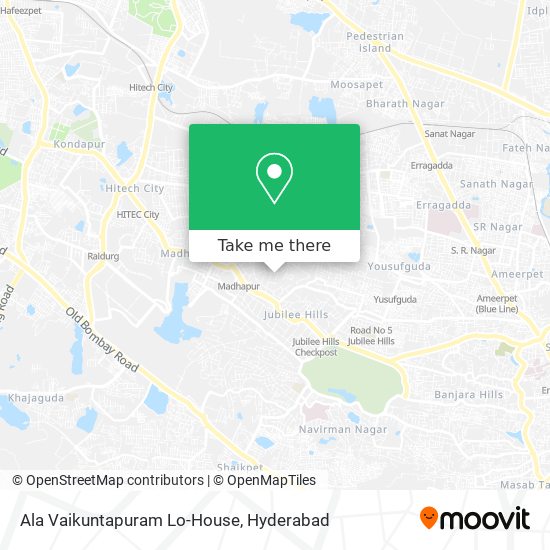 Ala Vaikuntapuram Lo-House map