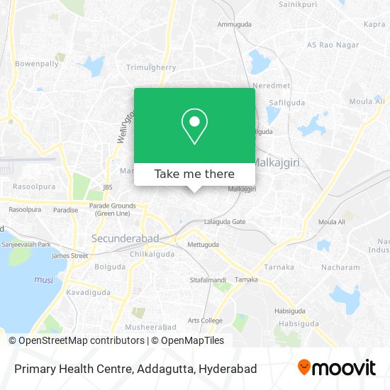 Primary Health Centre, Addagutta map