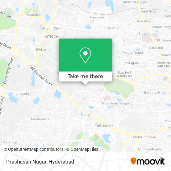 Prashasan Nagar map