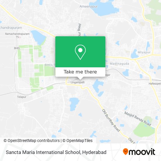 Sancta Maria International School map